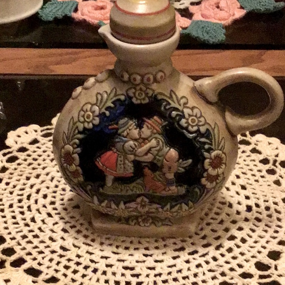 Vintage German wine pitcher
